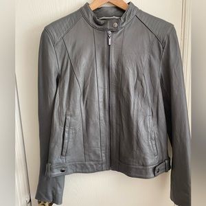 Cole Haan Leather Jacket (Size L)